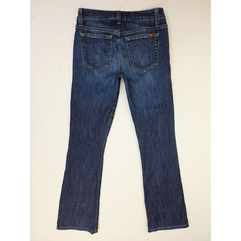 Joe's Jeans Size 25X29 Womens Curvy Bootcut Log Tag 5 Pocket Blue Denim Jeans